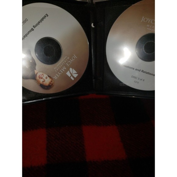 GROWING BY LEAPS AND BOUNDARIES 6 CDS Joyce Meyer religious Excellent condition - Picture 3 of 3
